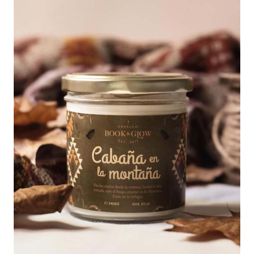 Book and Glow - *Perfect Moments* - Candela di soia - Cabaña en la montaña
