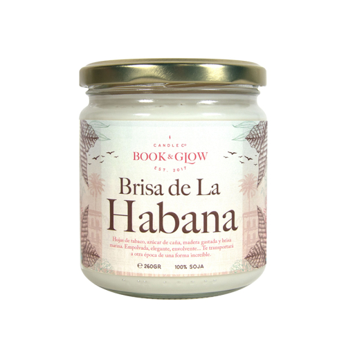 Book and Glow - *Wanderlust* - Candela di soia - Brisa de La Habana