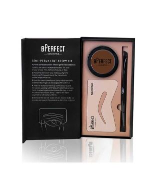 BPerfect - Kit per sopracciglia Semi-Permanent Brow Kit - Brown