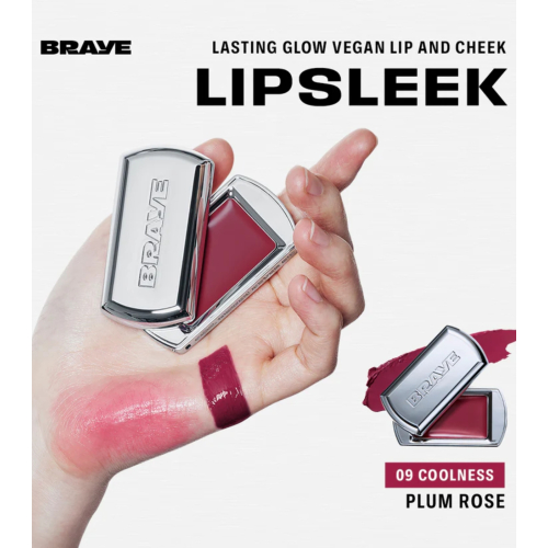 Braye - Balsamo per labbra e guance Lipsleek - 09: Coolness