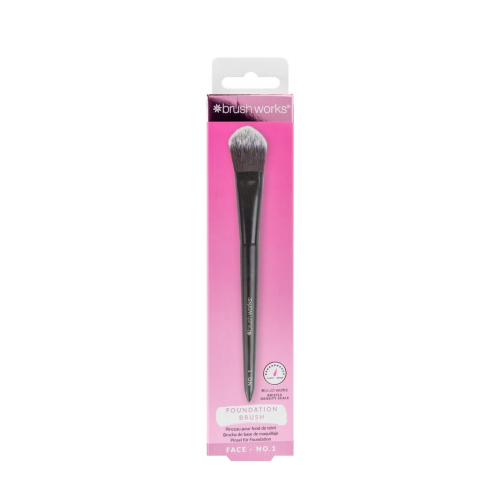 Brushworks - Pennello per fondotinta - N. 1