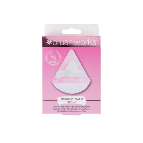 Brushworks Triangolo Makeup Puff Duo