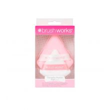 Brushworks Triangolo Makeup Puff Duo