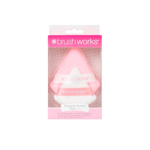 Brushworks Triangolo Makeup Puff Duo
