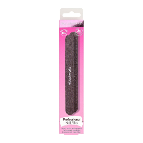 BrushWorks - Duo di lime per unghie Professional Nail Files