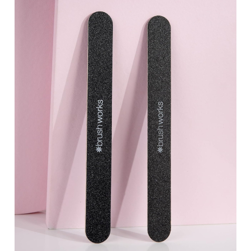 BrushWorks - Duo di lime per unghie Professional Nail Files