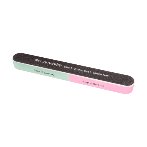 BrushWorks - Lima per unghie 6 Way Shaoe & Shine Buffer