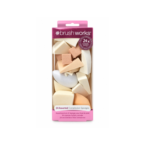 Brushworks - Set di 24 spugne per trucco