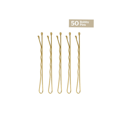 Brushworks - Set di 50 forcine Bobby Pins - Biondo