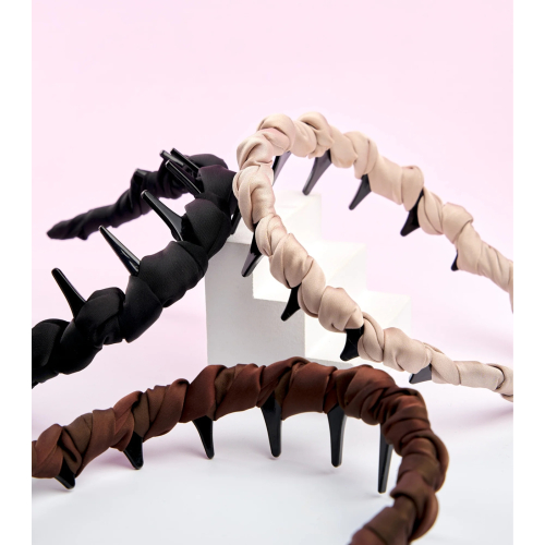 Brushworks - Set di diademas Ribbon Zig Zag