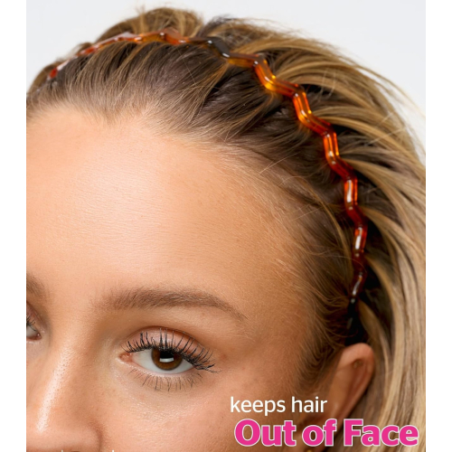 Brushworks - Set di diademas Zig Zag