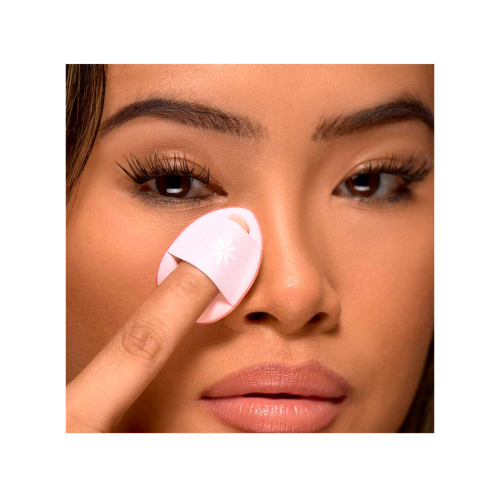 Brushworks - Mini set di puff per il trucco