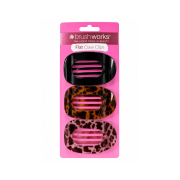 Brushworks - Set di pinze per capelli Flat Claw