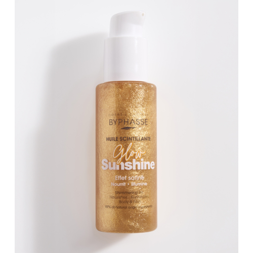 Byphasse - Olio corpo con brillantini - Glow Sunshine