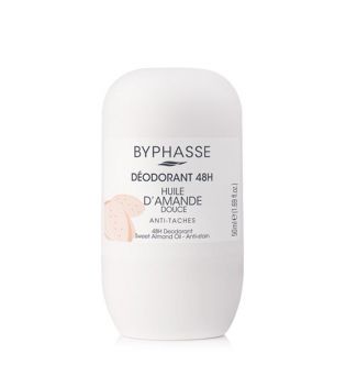 Byphasse - Deodorante roll-on 48h Olio di Mandorle Dolci