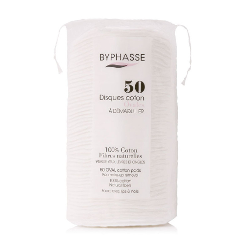 Byphasse - Dischetti di cotone ovali - 50 units