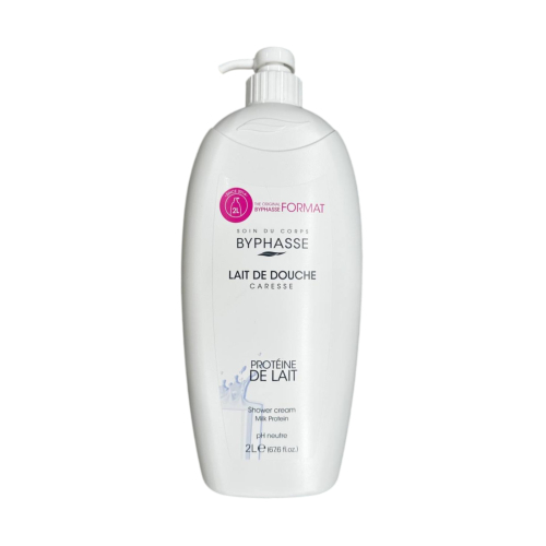 Byphasse - Gel doccia Caresse 2L - Proteine del latte
