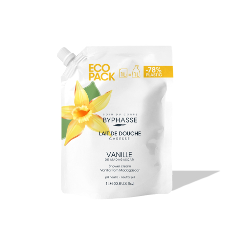 Byphasse - Ricarica Gel Doccia Caresse - Fiore di Vaniglia