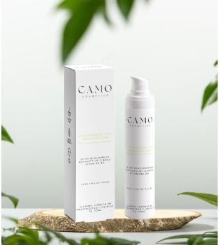 Camo Cosmetics - Gel viso idratante, illuminante e unificante