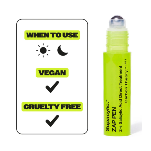 Carbon Theory - *Supacylic* - Trattamento antimacchia con acido salicilico Zap Pen 2%