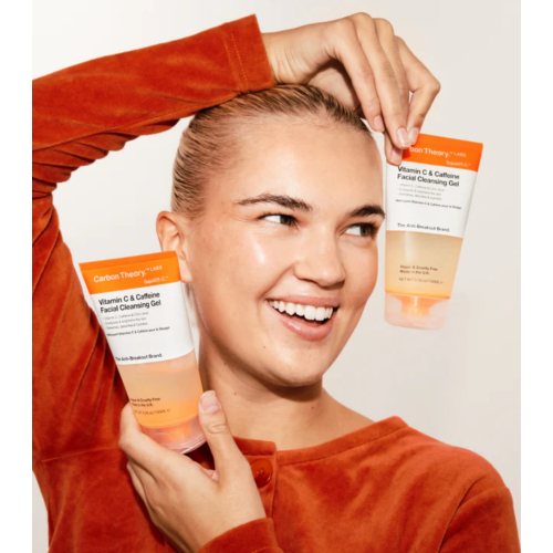 Carbon Theory - *SupaVIT-C* - Gel detergente viso con vitamina C e caffeina