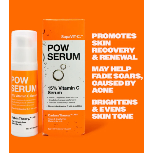 Carbon Theory - *SupaVIT-C* - Siero viso con 15% di vitamina C Pow Serum