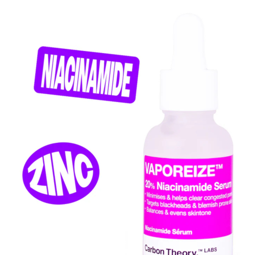 Carbon Theory - *VaPOREize* - Siero viso con Niacinamide 20%