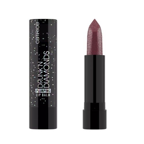 Catrice - Balsamo labbra volumizzante Drunk'n Diamonds Plumping - 050: Bury Me In Rubies