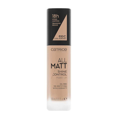 Catrice - Fondotinta All Matt Shine Control - 033C: Cool Almond