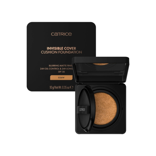 Catrice - Base di trucco Invisible Cover Cushion Foundation - 036W