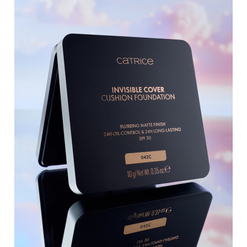 Catrice - *Glass Cloud* - Base trucco Invisible Cover Cushion Foundation - C042C