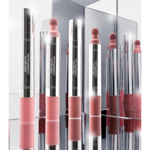Catrice - *Beyond the Mirror* - Cushion blush Soft Velvet - C01: My Soft Glow Signature