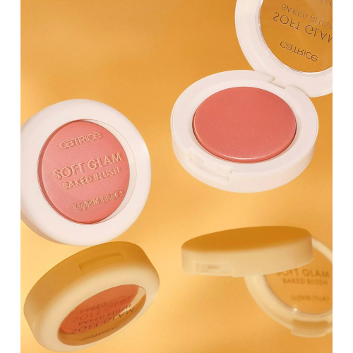 Catrice  - Fard in polvere Soft Glam Baked Blush - 020: Peachy Breeze