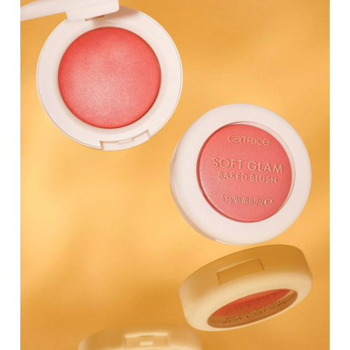 Catrice  - Fard in polvere Soft Glam Baked Blush - 030: Cheeky Coral