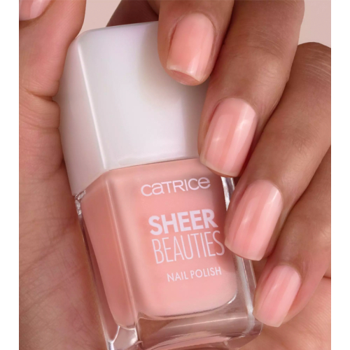 Catrice - Smalto per unghie Sheer Beauties - 050: Peach For The Stars