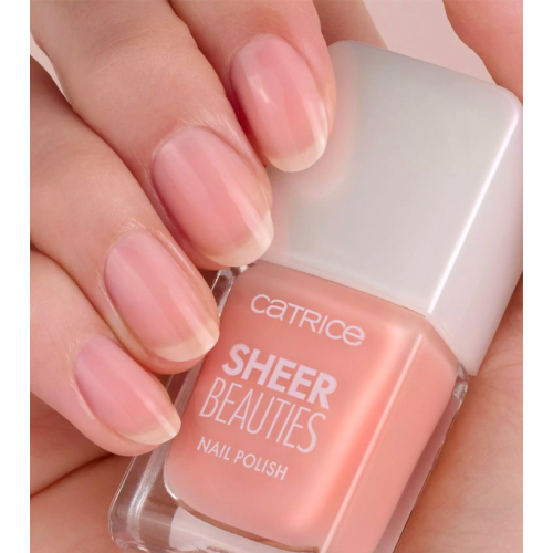 Catrice - Smalto per unghie Sheer Beauties - 050: Peach For The Stars