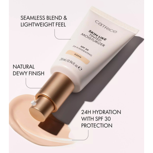 Catrice - Crema idratante colorata SPF30 Skin Like - 023W