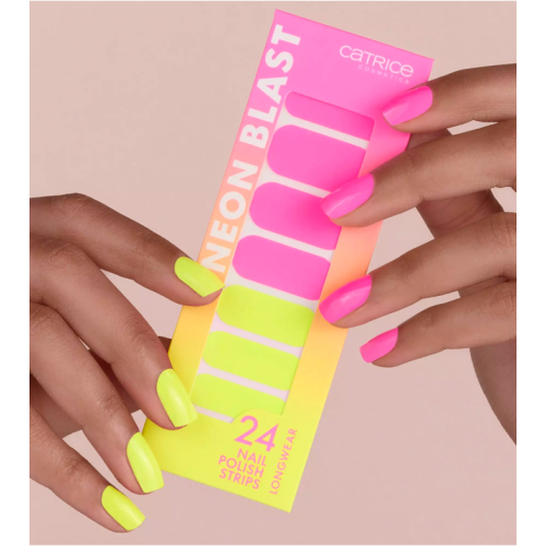 Catrice - Foil adesivi per unghie Neon Blast - 010: Neon Explosion