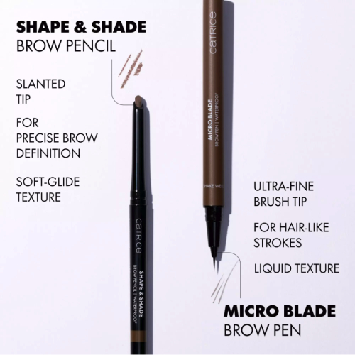 Catrice - Matita per sopracciglia waterproof Shape & Shade - 050: Roasted Almond