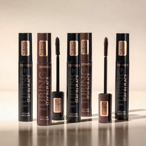 Catrice - Mascara volumizzante Tubing Stay In Place - 020: Panda-Proof Brown