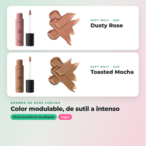 Catrice - Confezione di 4 ombre liquide liquid to powder Soft Melt