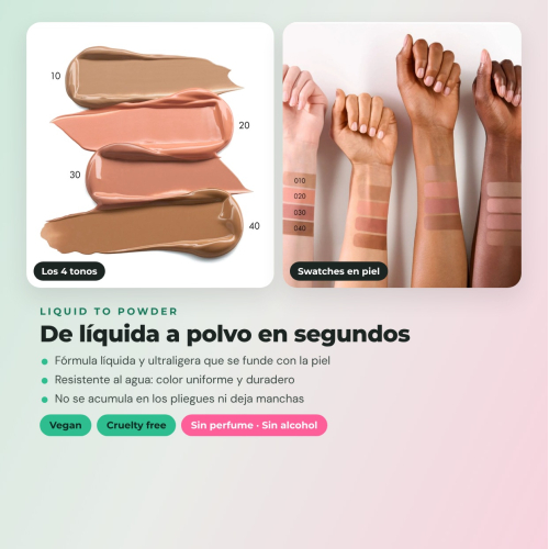 Catrice - Confezione di 4 ombre liquide liquid to powder Soft Melt