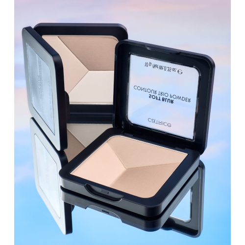 Catrice - *Glass Cloud* - Palette per contouring in polvere Soft Blur - C010: Cool Harmony