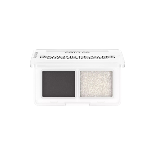 Catrice - Palette di ombretti in crema e polvere Diamond Treasures - 030: Smokey Diamond