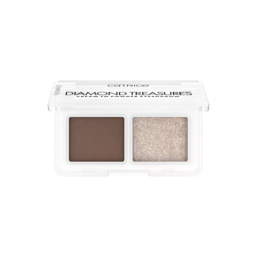 Catrice - Palette di ombretti in crema e polvere Diamond Treasures - 010: Hazel Spark