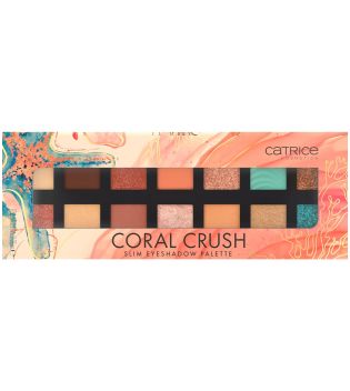 Catrice - Palette di ombretti Slim Coral Crush
