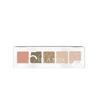 Catrice - Palette di ombretti mini 5 In a Box - 070: Elegant Khaki Look