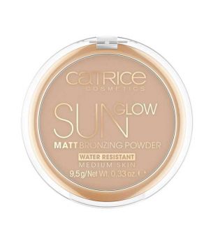 Catrice - Sun Glow Matt Bronzing Powder - 030: Medium Bronze