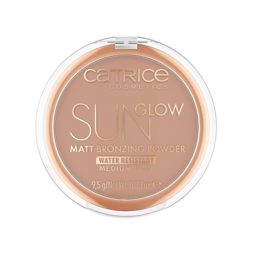 Catrice - Sun Glow Matt Bronzing Powder - 030: Medium Bronze