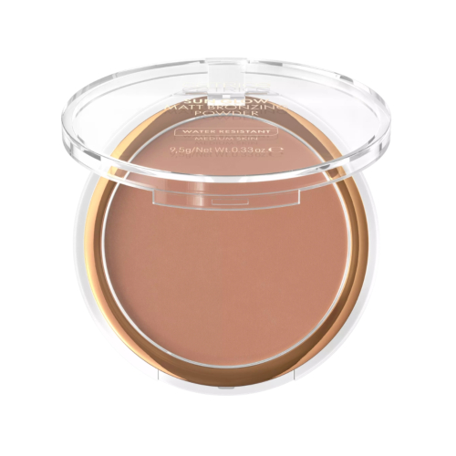 Catrice - Sun Glow Matt Bronzing Powder - 030: Medium Bronze